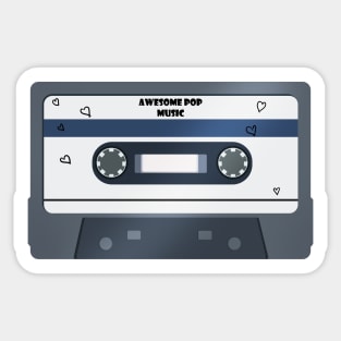 Cassette Sticker